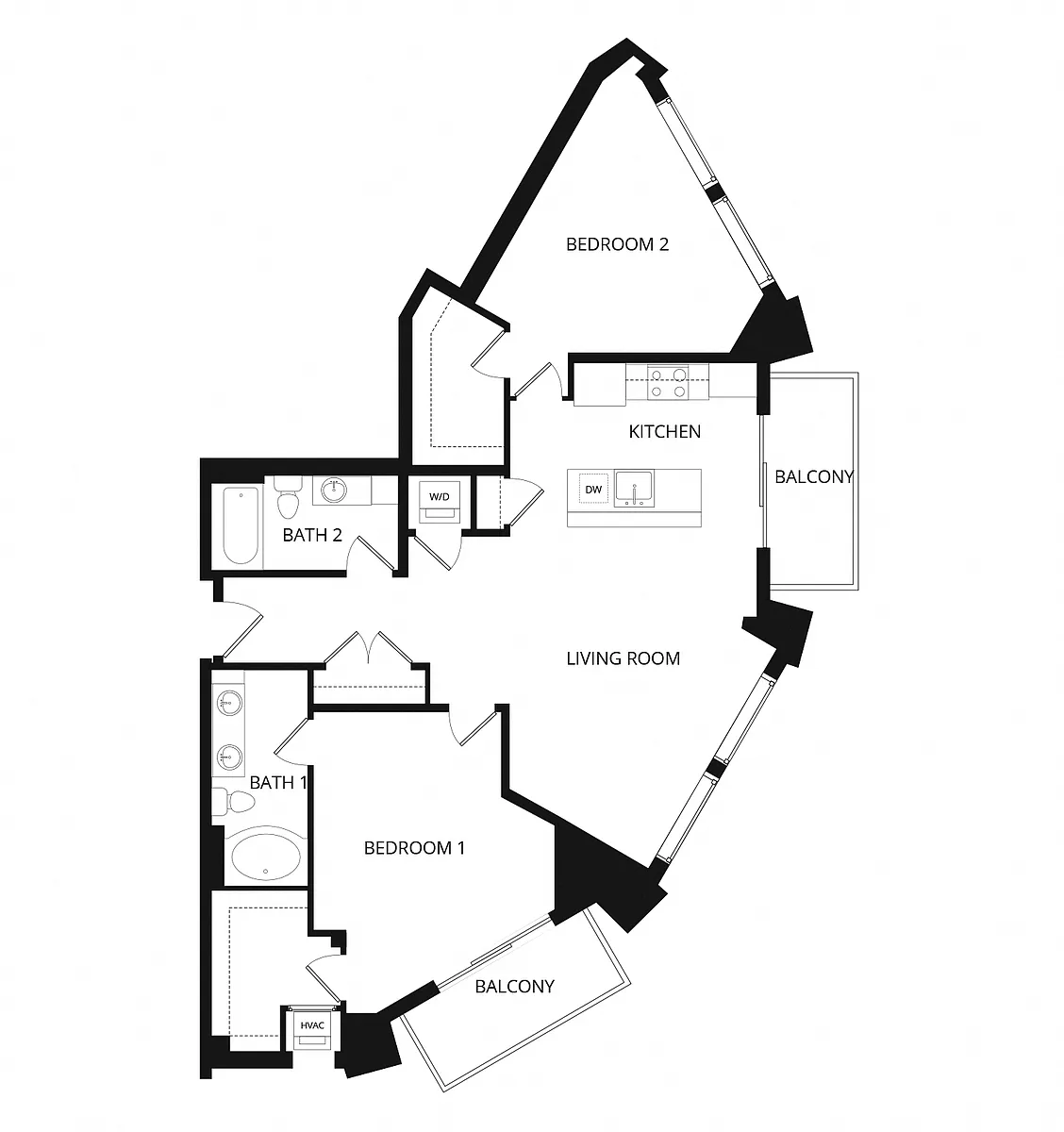 Floor plan Bde Maka Ska
