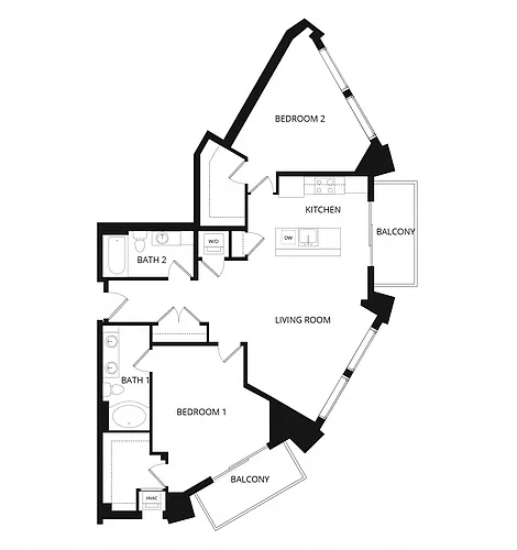 Floor plan Bde Maka Ska