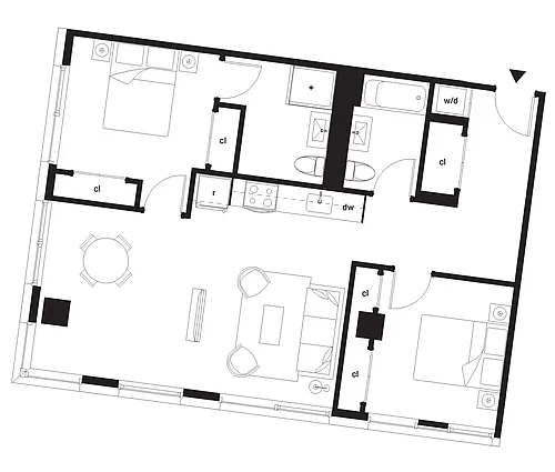 Floor plan B05