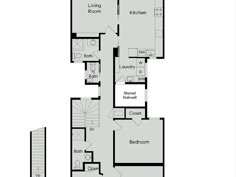 Floor plan of unit