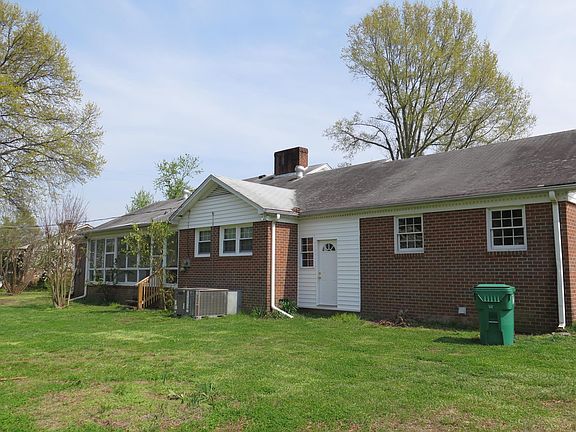 Rear of the property