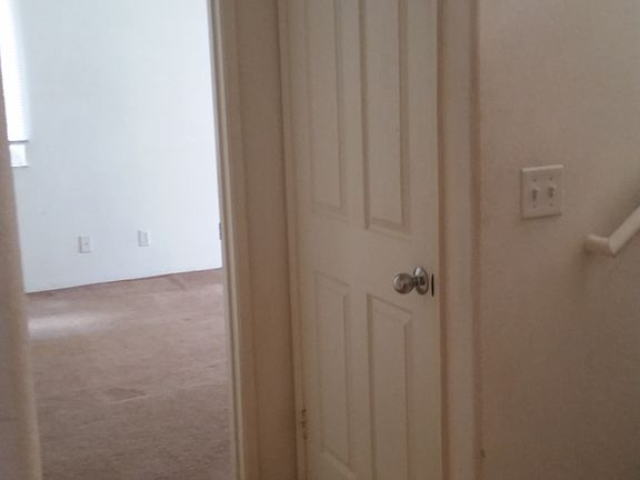 master bedroom on lower floor