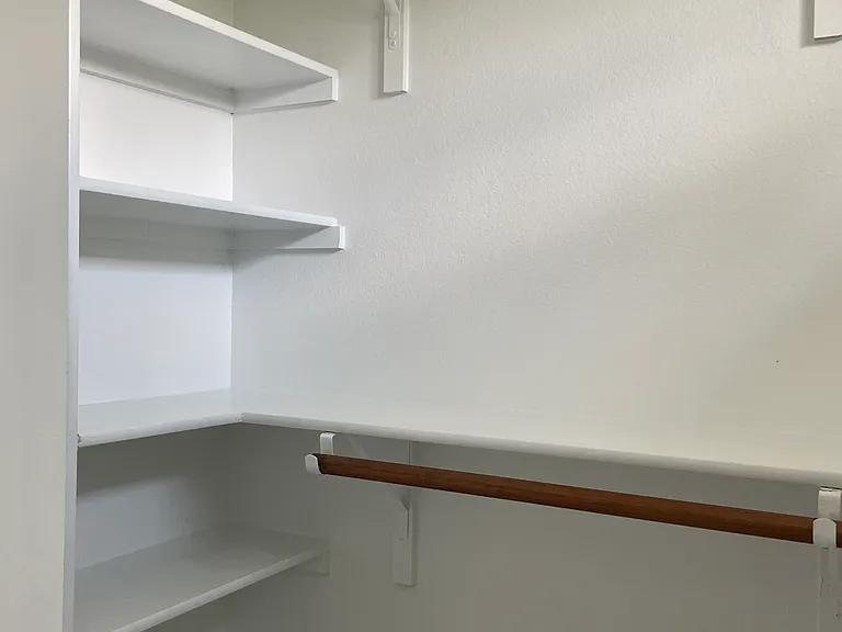 Master bedroom closet