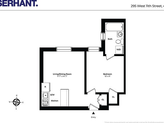 4th image of 295 W 11th St APT 4L