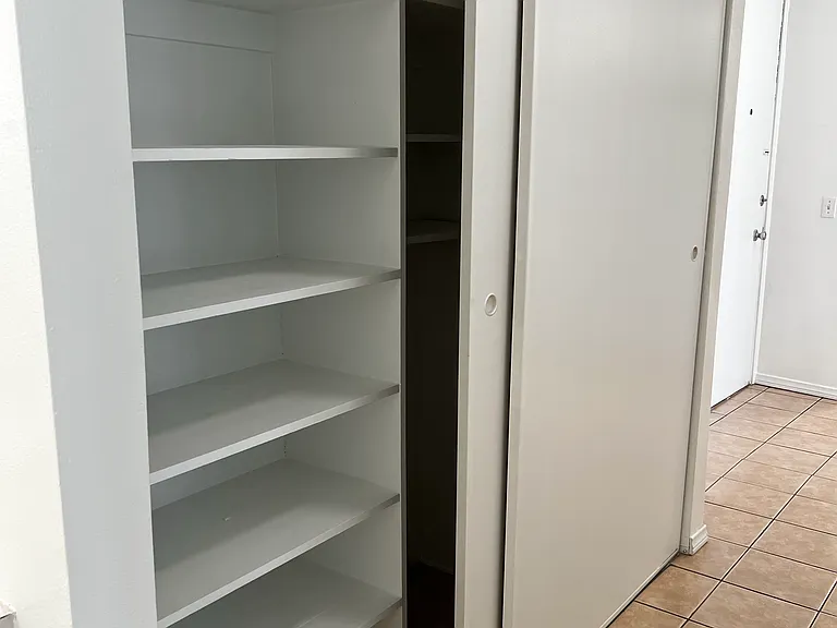 Hall closet