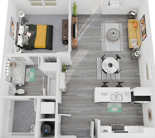 A1 Floorplan Diagram