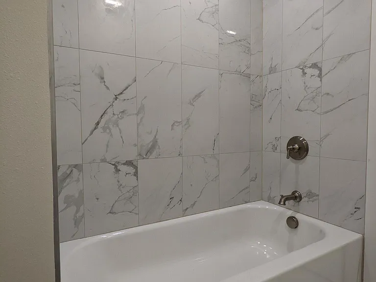 Hallway bathroom