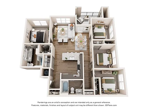 Floor plan D1