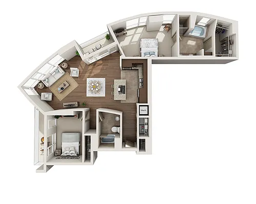 Floor plan B2D-PH