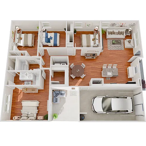 Floor plan The Lakeland