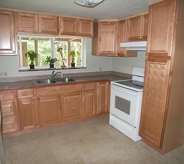 Remodeled kitchen