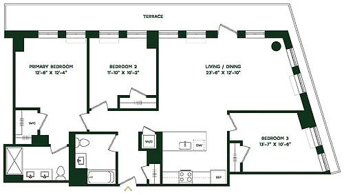 Floor plan C9E