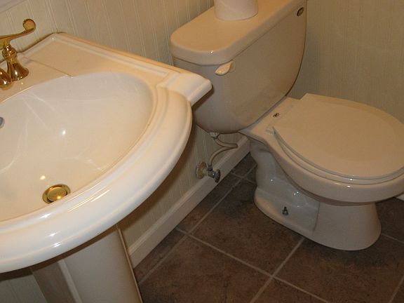 half bath downstairs