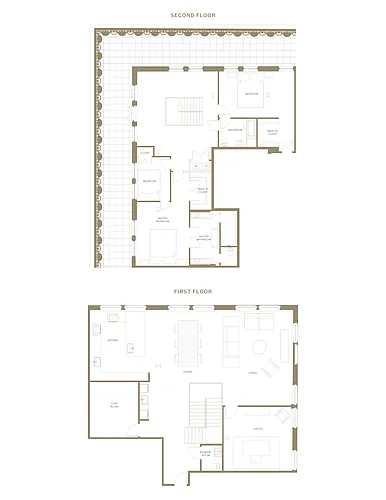 Floor plan Four Bedroom PH NE