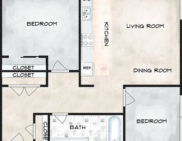Pack Floorplan Diagram