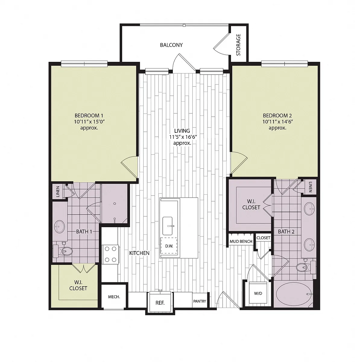 Floor plan B1