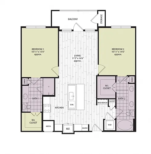 Floor plan B1