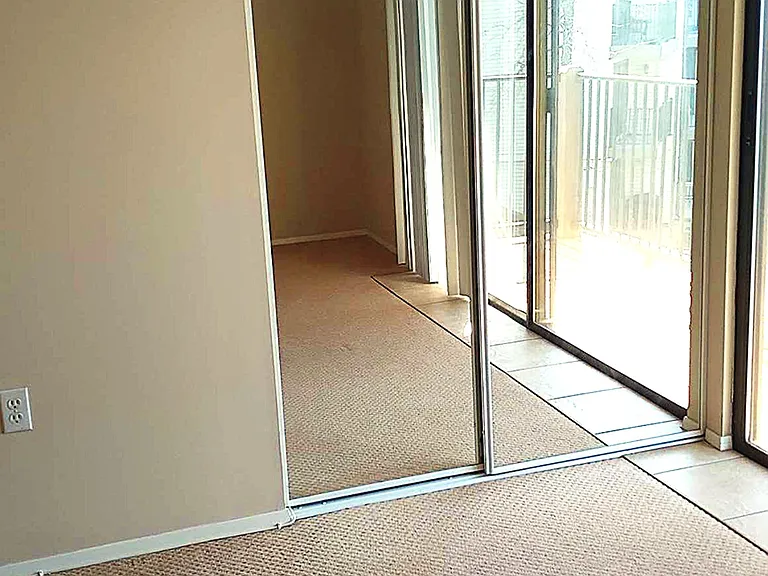 One of 2 bedroom closets