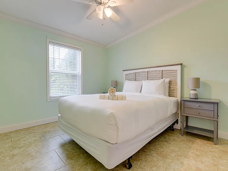 Bedroom 2 - full bed and closet space