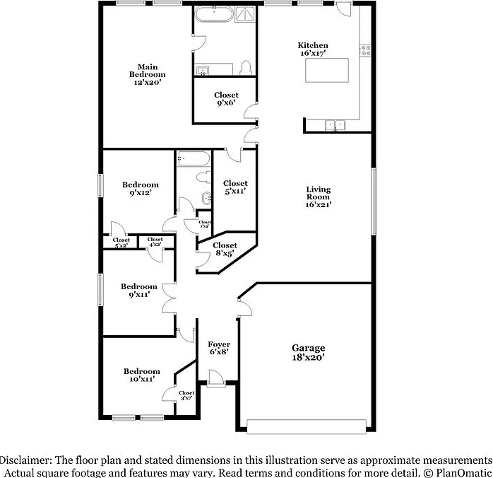 4 bed, 2.0 bath, 1886 sqft, $1,950 — Photo 2