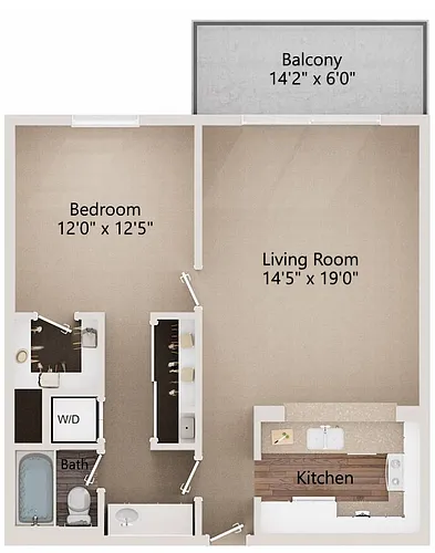 Floor plan Newport 1 Renovated