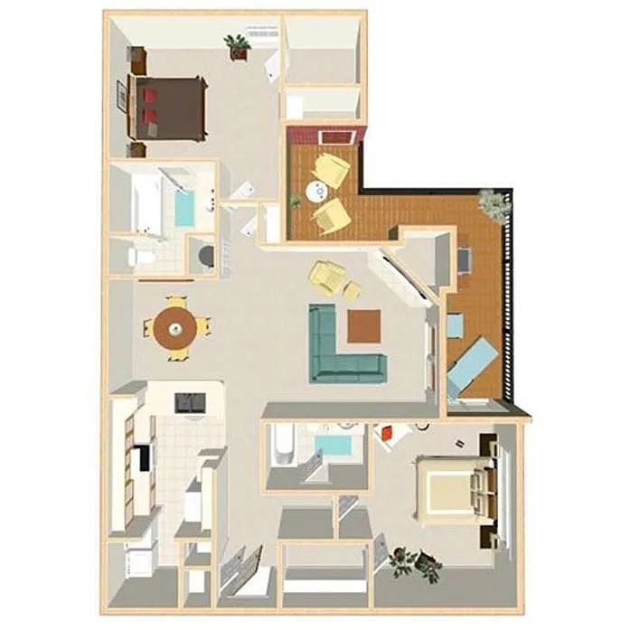 Floor plan B6