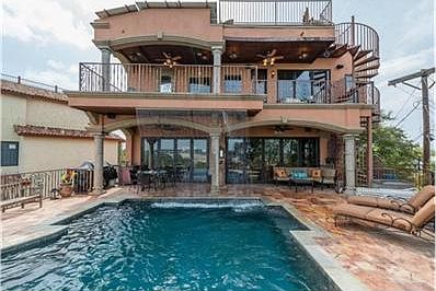 Two spacious covered outdoor living areas
