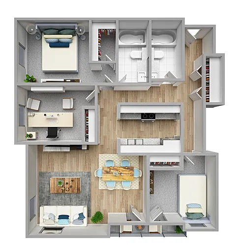 Floor plan C1