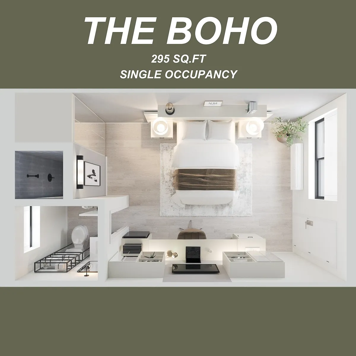 Floor plan The Boho