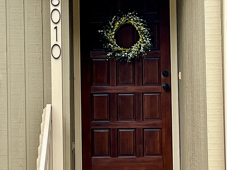 Secure private entrance