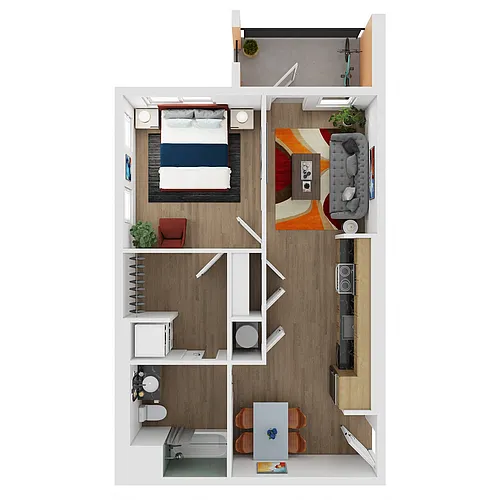 Floor plan Slingshot