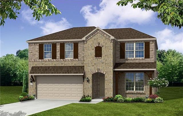Pulte Homes - Cold Springs, Soledad plan, D Elevation, Rendering