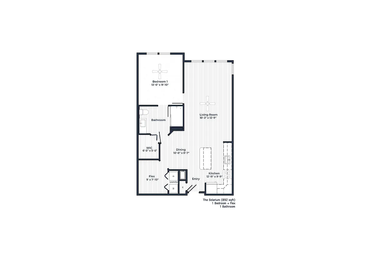 Floor plan The Solarium