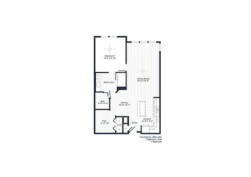 Floor plan The Solarium