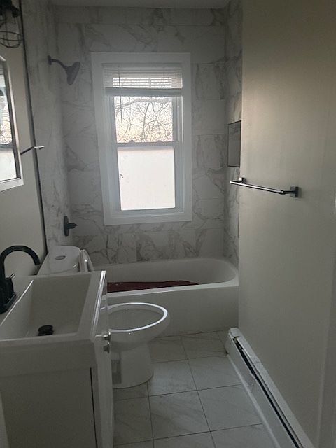 one of two bathroom