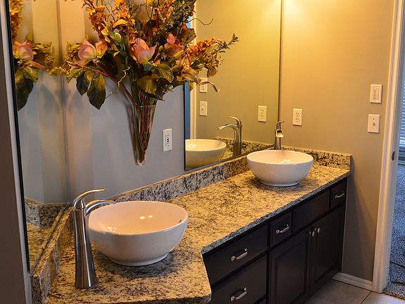 Master bath, new granite