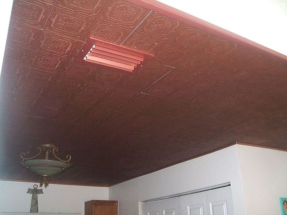Copper Ceiling in Kitchen2