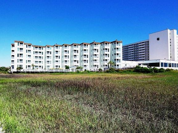 Back side of condo