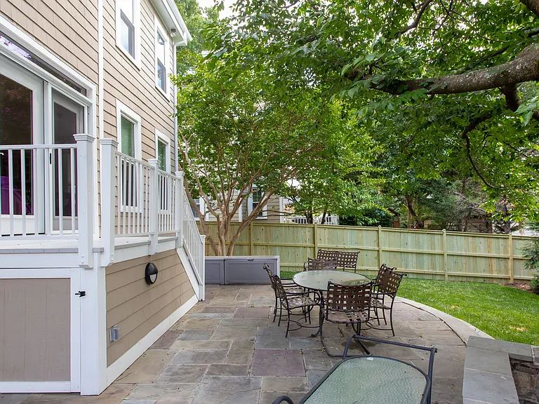 Back patio