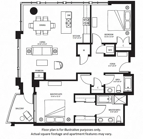 Floor plan B10 North
