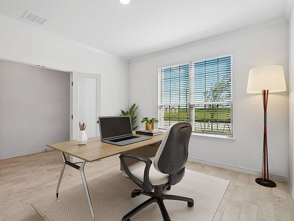 Virtually Staged Office