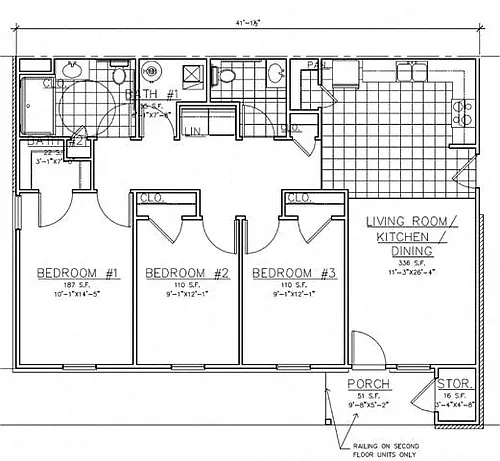 Floor plan 3 Bedroom