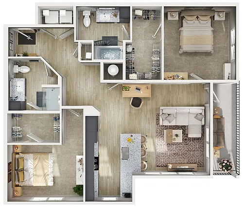 Floor plan Parkside