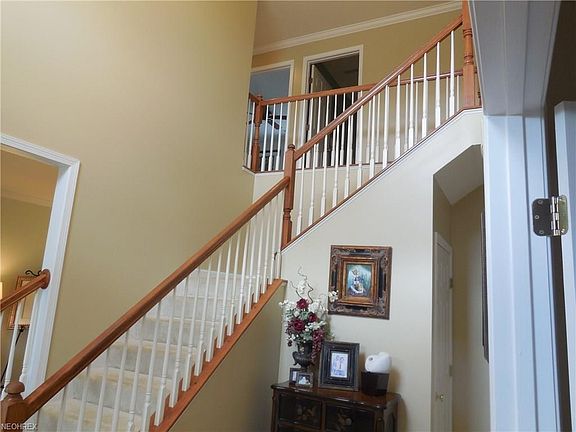 Climbing staircase to 2nd floor