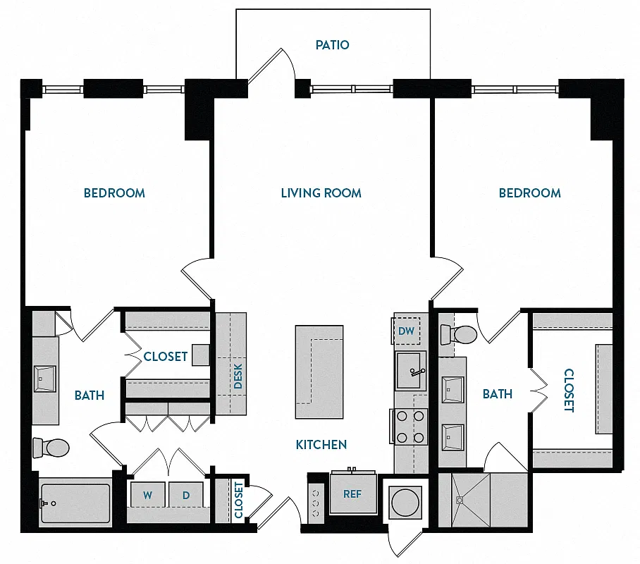 Floor plan B1