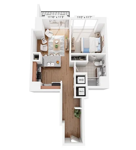 Floor plan A2