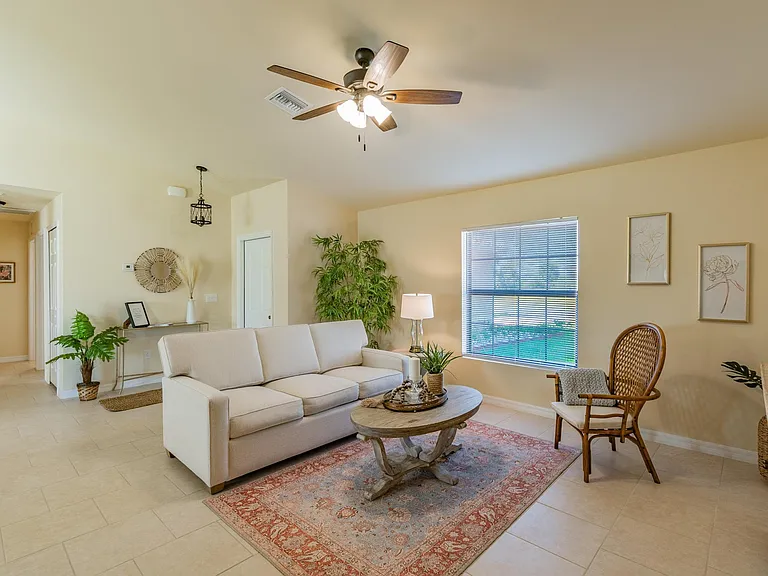 Digitally Staged Living Area