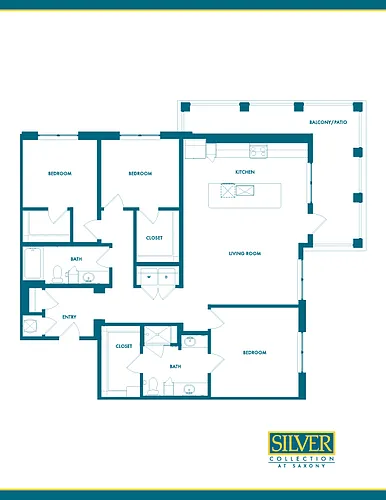 Floor plan The Boca