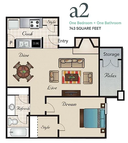 Floor plan A2