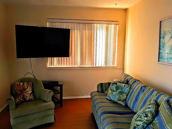 Living room with ocean view.
